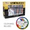 U.S. Art Supply 12-Color Metallic Acrylic Paint Set - 75ml Tubes - Acrylic Paint for Canvas Painting, Wood Crafts & Rock Painting